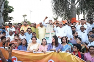 &ldquo;भिलाई बचाओ आंदोलन तेज: 1000 कदम पदयात्रा, BSP को 30 दिन का अल्टीमेटम&rdquo;