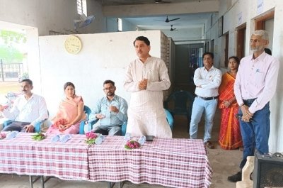 हम समस्या नहीं समाधान प्रधान बने : चित्रसेन, गुरुकुल विद्यालय पहुँचे दिव्यांग पर्वतारोही