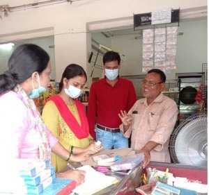 त्योहारी सीजन के मद्देनजर खाद्य एवं औषधि प्रशासन विभाग द्वारा की गई कार्यवाही