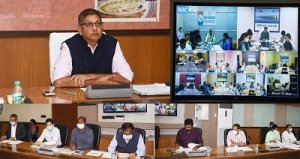 मुख्य सचिव ने संभागायुक्तों और कलेक्टरों की बैठक लेकर धान खरीदी की तैयारियों की समीक्षा की