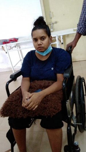 28 दिन बाद पूरी तरह स्वस्थ होकर लौटी लड़की 70 तक पहुंच गया था सैचुरेशन