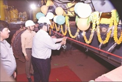 दल्ली यंत्रीकृत खदान दो नए बीईएमएल शोवेल तथा एक नए ड्रिल मशीन की सौगात