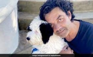 धर्मेद्र ने शेयर की बेटे बॉबी देओल और उनके पेट की ये PHOTO, फैंस से पूछा अनोखा सवाल