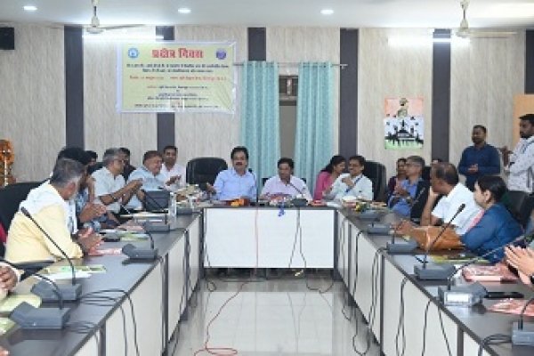 धान की उन्नत किस्म ‘विक्रम-टीसीआर’ पर प्रक्षेत्र दिवस का आयोजन