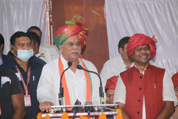 स्तर के विकास की चर्चा का सार्थक स्थल है मुरिया दरबार : मुख्यमंत्री भूपेश बघेल