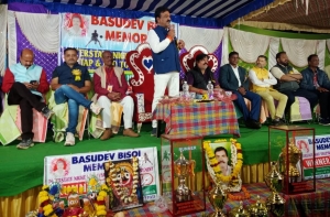 उड़ीसा के कोटपाड़ में आयोजित अंतराज्यीय वालीबाल प्रतियोगिता में शामिल हुए विधायक जगदलपुर एवं संसदीय सचिव रेखचंद जैन