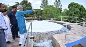 मुख्यमंत्री ने कतकालो जल शोधन संयंत्र का किया निरीक्षण