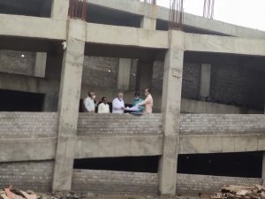 एक ही छत के नीचे होंगे छात्रहित के होंगे सारे कामकाज - विधायक वोरा 12 करोड़ से हेमचंद यादव यूनिवर्सिटी भवन अब पूर्णता की ओर