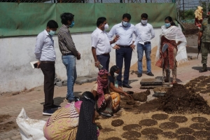 भिलाई निगम की अच्छी पहल: मुक्तिधाम में होगा गोबर से बने कंडे का उपयोग, पर्यावरण के दृष्टिकोण से कारगर साबित होगा कंडे का उपयोग