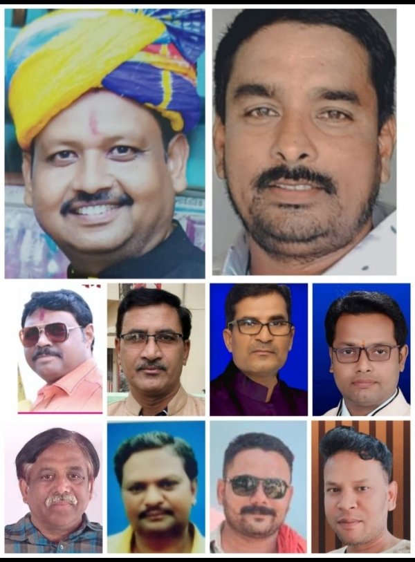 भाजपा किसान मोर्चा दुर्ग की जिला कार्यकारिणी घोषित :: जिला अध्यक्ष विनायक ताम्रकार ने बनाई अपनी टीम