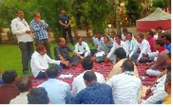 साहू समाज का प्रतिनिधि मण्डल मिला कैबिनेट मंत्री मोहम्मद अकबर से