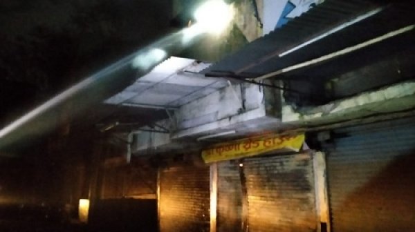 भिलाई-दुर्ग में चार जगहों पर हुई आगजनी ,जपावर हाउस मार्केट में जनरल स्टोर्स का सामना स्वाहा