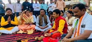 भूमिपूजन कर महापौर निर्मल कोसरे ने दी विकास को गति भिलाई-चरोदा निगम के पांच वार्डों में होगा सीसी रोड और नाली निर्माण