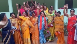 *जिला अध्यक्ष श्रीमती बीथिका विश्वास का भव्य स्वागत*