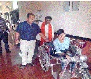 ट्राई साइकिल मिलने से दिव्यांग किशन कुमार की राह हुई आसान