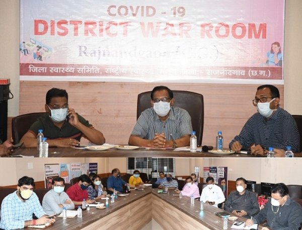 ऑक्सीजन सिलेण्डर की सुविधा अनुसार बेड की संख्या बढ़ाएं- कलेक्टर