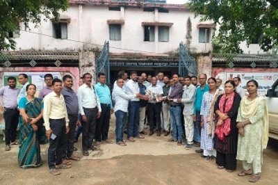 जनपद पंचायत नरहरपुर को मिले नए CEO, भानु प्रताप चुरेंद्र ने संभाला पदभार