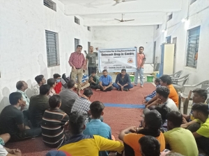 संकल्प सांस्कृतिक समिति द्वारा सम्मान पुर गांव में तीन दिवसीय नशा उन्नमुलन शिविर का आयोजन