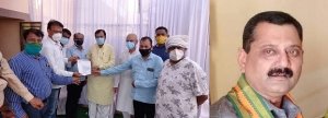 स्वर्गीय पार्षद संजय खन्ना का मूर्ति स्थापित कर राम नगर चौक का नाम उनके नाम पर करने की मांग