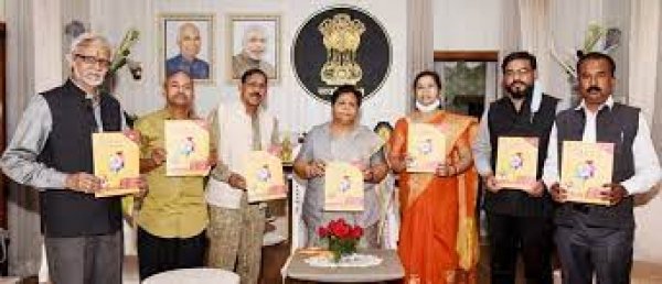 राज्यपाल ने स्वदेशी मेला के ब्रोशर का किया विमोचन