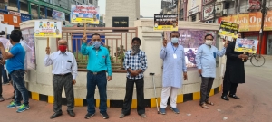 कोरोना सेफ्टी जरूरी है इसलिए भीड़ से बचना मजबूरी है - कन्हैया....