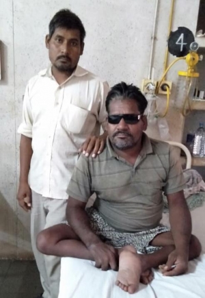 *दिव्यांग डोमार की आँख में आई रोशनी*