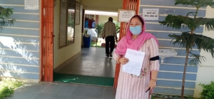 नपं अधिकारी व जनप्रतिनिधियों पर निर्माण कार्यो की अनदेखी का आरोप।  *पार्षद ने परिषद की बैठक में काली पट्टी लगाकर जताया विरोध*