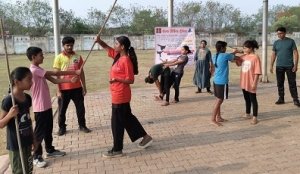 महामानव मल्टीपर्पस सोसायटी द्वारा सेल्फ डिफेंस प्रशिक्षण शिविर आयोजित किया गया
