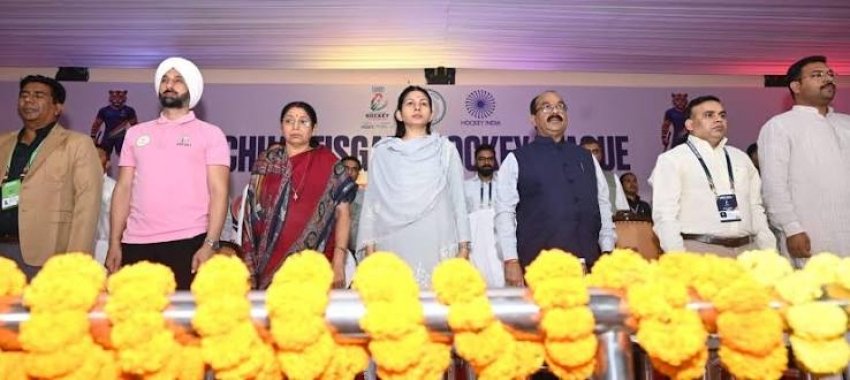 छत्तीसगढ़ हॉकी लीग से प्रदेश में हॉकी के नए युग का आगाज : केंद्रीय खेल राज्य मंत्री रक्षा खड़से बोलीं—देशभर में खेलों को बढ़ावा देने बड़े पैमाने पर आयोजन