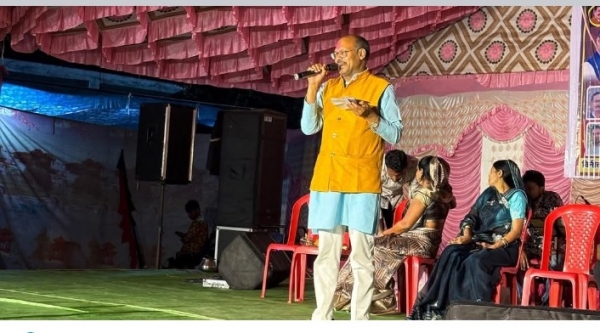 "दीपावली की खुशी में ग्राम खोरपा का रंगझाझर कार्यक्रम—लोक परंपरा और एकता की अद्भुत छटा"