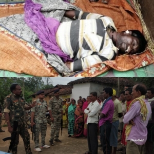 मुखबिरी के शक में नक्सलियों ने युवक  की निर्मम हत्या