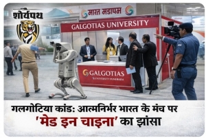 &ldquo;गलगोटिया यूनिवर्सिटी ने गिराया देश का मान: एआई समिट में फर्जी स्वदेशी प्रदर्शन&rdquo;