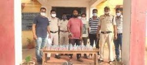 3 शराब कोचिये फिर गिरफ्तार, कार्यवाही कर भेजा गया जेल