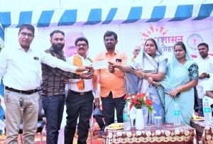 गुरूर विकासखण्ड के ग्राम सनौद में समाधान शिविर संपन्न, 6114 आवेदनों का किया गया निराकरण