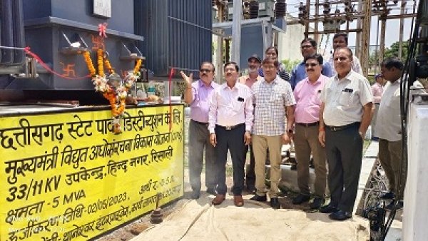 05 एम.व्ही.ए. का अतिरिक्त पॉवर ट्रांसफार्मर चार्ज लगभग 5000 उपभोक्ता होंगे लाभान्वित