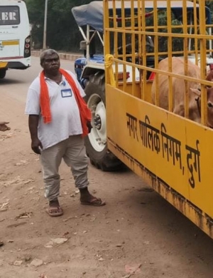 श्रद्धांजलि समाचार ?️ नगर निगम दुर्ग के अतिक्रमण शाखा के कर्मठ कर्मचारी धर्मेंद्र कुमार मनहरे (मंणी) का आकस्मिक निधन — निगम परिवार शोकाकुल