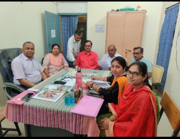 शासकीय पालीटेकनिक में विभागीय परामर्शदात्री समिति की हुई बैठक
