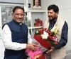 मुख्यमंत्री  विष्णु देव साय से केंद्रीय राज्यमंत्री रामदास अठावले ने की सौजन्य मुलाकात