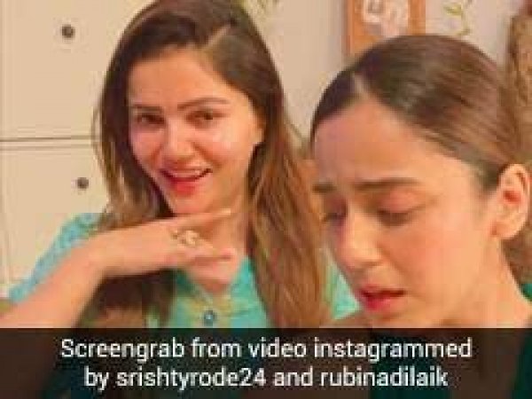 रुबीना दिलैक और सृष्टि रोडे ने माधुरी दीक्षित के गाने पर किया जबरदस्त डांस, फैंस बोले- 'मार डाला'