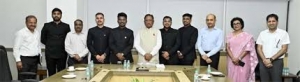 मुख्यमंत्री विष्णुदेव साय से भारतीय प्रशासनिक सेवा 2024 बैच के प्रशिक्षु अधिकारियों ने की सौजन्य मुलाकात