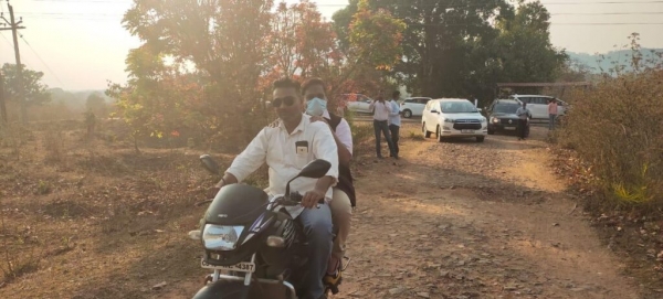 महिला दिवस पर,मृतक पांडे कवासी को न्याय दिलवाने दंतेवाड़ा के समेली पहुँचे अमित जोगी