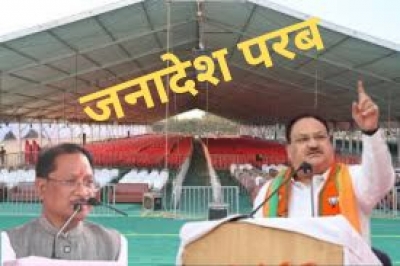 जांजगीर में जनादेश परब 22 दिसम्बर को : केंद्रीय स्वास्थ्य मंत्री जे.पी. नड्डा और मुख्यमंत्री श्री विष्णु देव साय विशाल आमसभा को करेंगे सम्बोधित