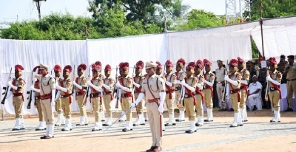 पुलिस स्मृति दिवस के अवसर पर शहीदों को दी गई श्रद्धांजलि