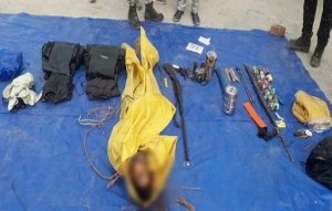 बस्तर में पुलिस – नक्सली मुठभेड़ : बड़ी मात्रा में विस्फोटक बरामद , एक नक्सली मारा गया