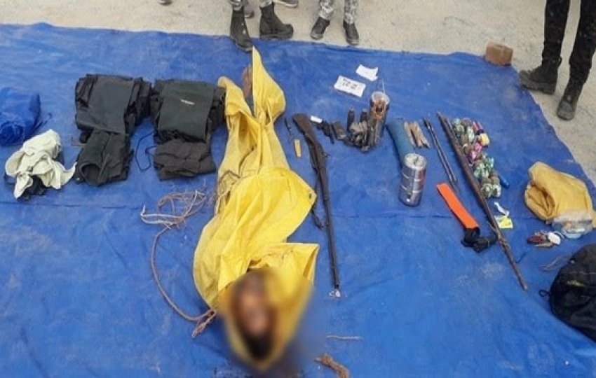 बस्तर में पुलिस – नक्सली मुठभेड़ : बड़ी मात्रा में विस्फोटक बरामद , एक नक्सली मारा गया
