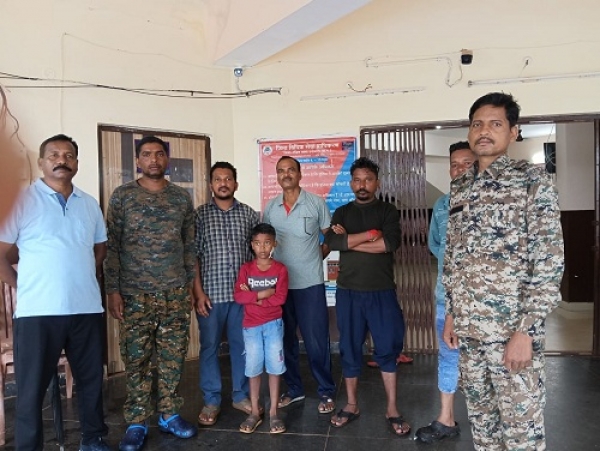 पुनः दिखा किरंदुल पुलिस का मानविय चेहरा!