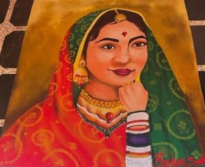हर घर सजी रंगोली, दृष्टिहीन बालको के जसगीतो एवं भजनों में देर रात्रि तक झूमते रहे शहर वासी