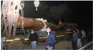 शहीद भगत सिंह की प्रतिमा पहुंची भिलाई, महापौर यादव ने लिया जायजा