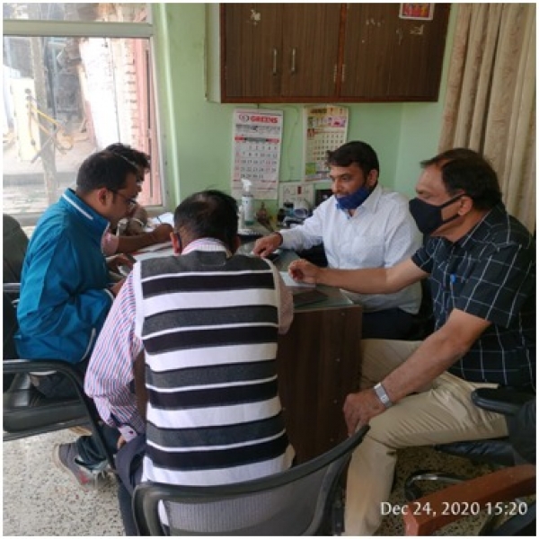 कस्टम मिलिंग नहीं करने वाले राधारमन राईस मिल की जांच की गई , 112 क्विंटल धान एवं 35 क्विंटल चांवल की जप्ती