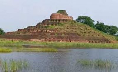 विश्व के सबसे बड़े केसरिया बौद्ध स्तूप पर मंडरा रहा बाढ़ का संकट